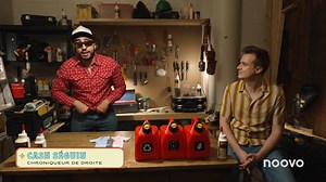 6K reactions · 1K shares | Impossible de ne pas rire en regardant ça  Regardez l'épisode complet de Club Soly, avec Arnaud Soly et Anas Hassouna : www.noovo.ca/emissions/club-soly/colle-a-bois-et-rechauffement-climatique-s1e11 | Noovo | Facebook