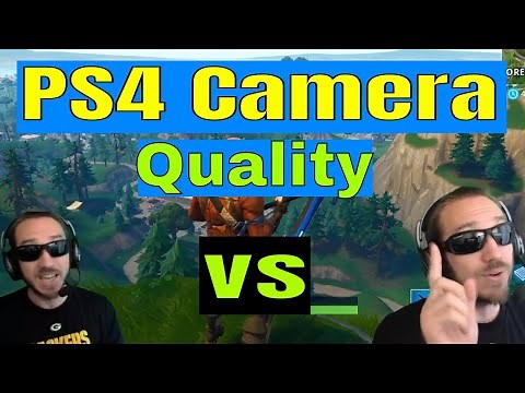 PS4 Camera Quality Test Vs Logitech C920 on PC