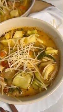 Who loves soup as much as I do?! You have to try this one: Creamy Sausage Tortellini Soup