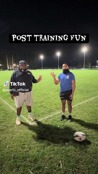 Fun Post Training Moments in Rugby