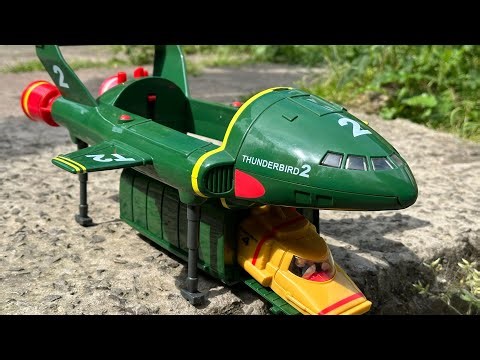 Gerry Anderson’s Thunderbirds: Thunderbird 2 (and 4) supersized and found in the wild!