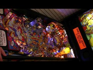 Simpsons Pinball Party gameplay - Stacked Multiballs, D'oh! Frenzy, etc.