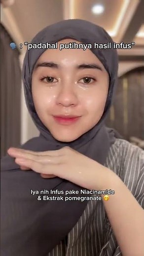 Using G2G moisturizer makes my skin this wet✨😍