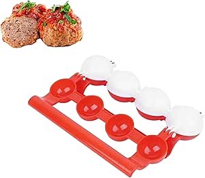 Meat Ball Molds - 4 Grids Meatball Maker Machine With Kibbeh Mold - Plastic
