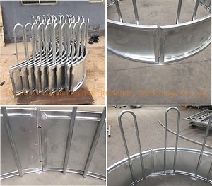[Hot Item] Heavy Duty of Galvanized Cattle Hay Feeder Livestock Feeder for Cattle/Sheep Yards