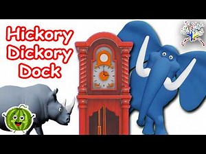 Hickory Dickory Dock AI54AI16 || Super Simple Song || Fun Nursery Rhyme for Kids || EduFam