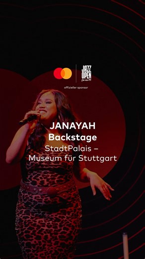 JANAYAH X Mastercard Artist Accelerator Programm Begleitet...