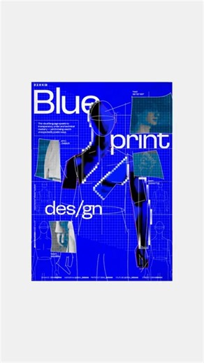 How I Made Blueprint Poster Design (Graphic Design Trends 2026) by Zeka Design