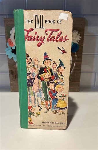 The Tall Book of Fairy Tales Retold by Eleanor Graham Vance, Illustrated by William Sharp - Etsy Canada