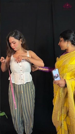 How to Take Upper Chest Measurements for your Blouse!