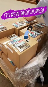 The new brochures are here! Check our facebook stories to get a close up of the new front cover! Come and get 'em! | Exmouth Pavilion | Facebook