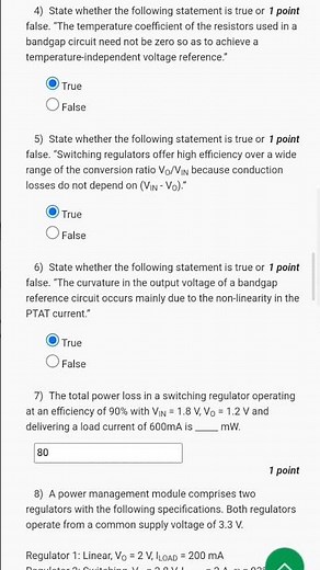 Power Management Integrated Circuit Nptel Week -1 Assignment Solutions