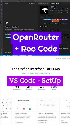 How to Use OpenRouter in VSCode (RooCode Extension) | Setup Guide #openrouter