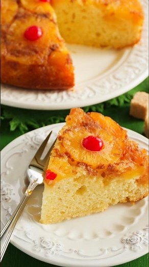Vegan Pineapple Upside Down Cake (Tastes Like The Real Thing)