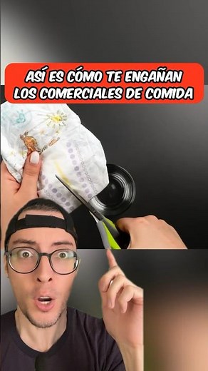 This is how food commercials trick you 😱 #shorts