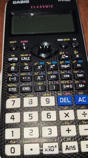 Nana Srisukwan on Instagram: "Perpuluhan Hari ni belajar benda baru dari Josh sebab ibu dah lupa cara guna calculator ini. Tambah / Tolak / Darab / Bahagi nombor perpuluhan. Kena tekan shift dulu baru dapat jawapan perpuluhan. Kalu tak tekan shift, jawapannya akan jadi pecahan. Belajar sama-sama la Josh. #calculatorSaintific #ClassWiz #Casio"