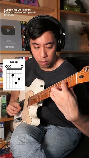Beautiful "Lo Fi" Math Rock Chords #mathrock #midwestemo #postrock #guitarchords #guitarlesson