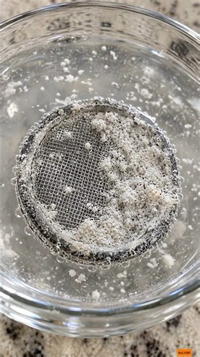 How To Dissolve Hard Water From A Faucet Filter #FaucetScreenFizzFix