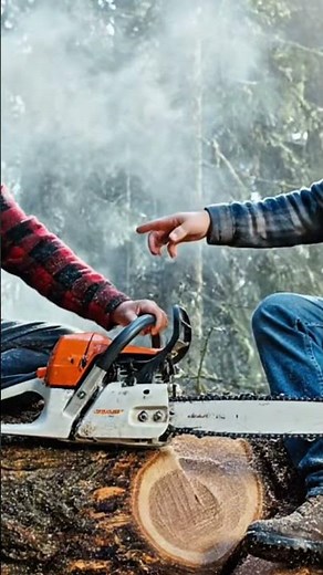 Instructions for using tree saw