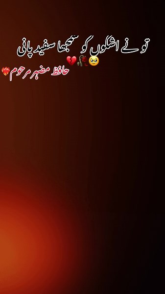 Pothwari Sher Status Video | Hafiz Mazhar Tribute 💔❤️‍🔥