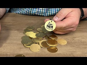 Brass Tags For Stamping Or Laser Engraving