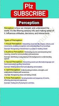 Meaning of Perception #shorts #trending