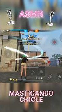 ASMR Masticando Chicle - Free Fire #asmr #shorts #freefire