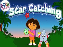 Oyunu Dora Explorer Dora'nın Yıldızı Yakalama  Online. Bedava Oyna