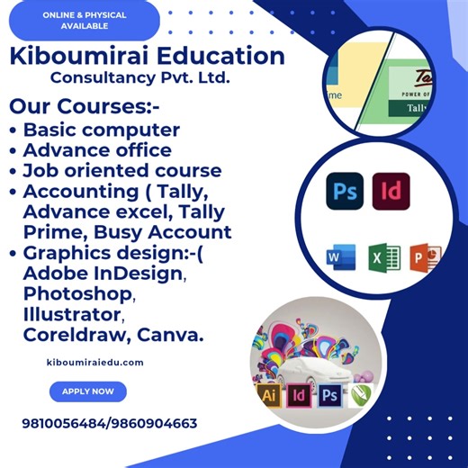  Online & Physical Computer Classes Available!  Kiboumirai...