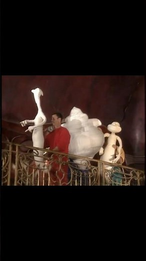 Behind the scenes of a deleted musical sequence Lucky Enough to Be a Ghost for Casper (1995) #movie