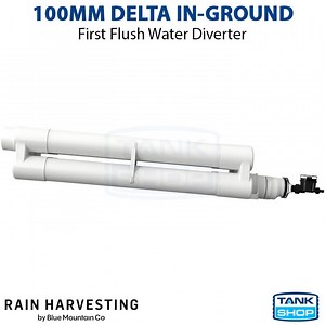 100mm First Flush Delta In-Ground Diverter (Rain Harvesting) - WDIG10 - Tank Shop