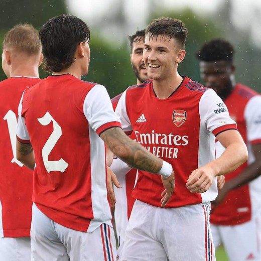 1.3M views · 59K reactions | ⏰ 15’ | Nketiah ⏰ 69’ | Lacazette ⏰ 77’ | Tierney ⏰ 86’ | Azeez Full highlights from our win over Watford FC at Arsenal Training Centre  | Arsenal | Facebook