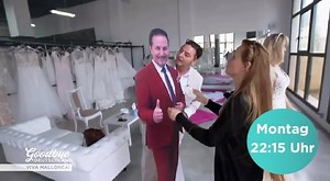 40K views · 61 reactions | Uwe Herrmann möchte seine Brautmode in Zukunft auch auf Mallorca an die Frau bringen. Wird ihm das trotz anfänglicher Startschwierigkeiten gelingen? Montag 22:15 Uhr bei @vox  #neuefolge #goodbyedeutschland #uweherrmann #brautmode #mallorca | Goodbye Deutschland! Die Auswanderer | Facebook