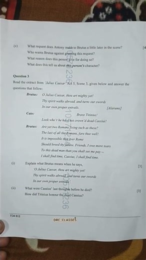 ICSE Class 10 boards English paper 2 literature question paper 2026 exam sample paper preparation