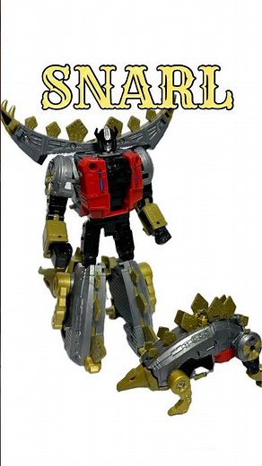 Black Mamba TB-13B: Transformers KO Oversized POTP Dinobots Combiner Vulcanicus part 2/5 - Snarl