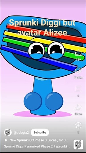 Sprunki Diggi but avatar Alizee