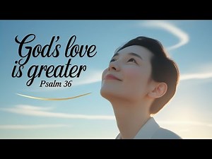 Psalm 36 Powerful Bible Reading | God's Love Reaches the Heavens