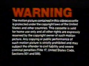 Opening To An American Tail 1987 VHS