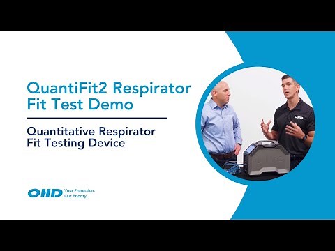 Quantifit2 Respirator Fit Test Demo - Quantitative Respirator Fit Testing Device