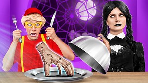 750K views · 7.9K reactions | My nanny is wednesday addams! Crazy parenting hacks and gadgets by la la life games | La La Life | Facebook