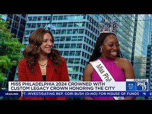 Meet the New 2024 Miss Philadelphia Tynecia Wilson | PHL17 Morning News