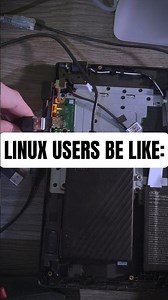 Linux users be like 💀 #shorts #windows #tech #linux #cybersecurity #ethicalhacking #asmr