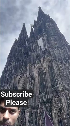 cologne cathedral is the big gothic tower #aura #colognecathedral #travel #germany #architecture