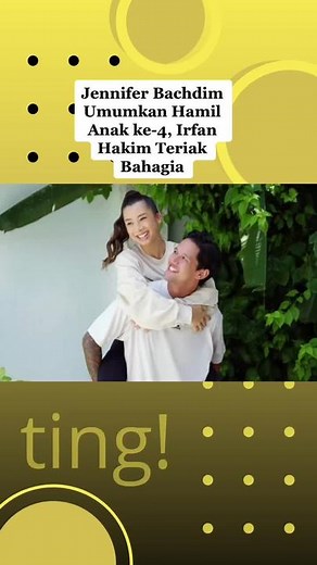 Jennifer Bachdim Umumkan Kehamilan Anak Ke-4