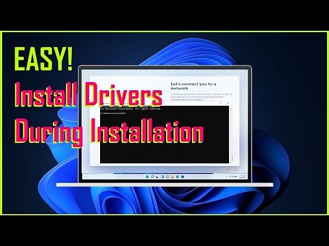 How to load Intel RAID & Wired / WiFi Network drivers during Windows 11 install