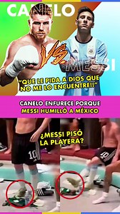 1.9M views · 59K reactions | CANELO le cantó un tiro a MESSI por pisar la PLAYERA y BANDERA de MÉXICO 壘 #canelo #messi #lionelmessi #mexico #argentina #playera #bandera #mundial #qatar2022 #fifaworldcup #boxeador #futbolista #ichisme #chisme #farandula #espectaculos #viral #tendencia #reel #videocorto | iChisme | Facebook