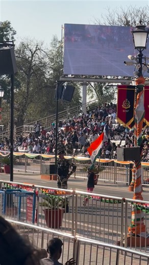 11K views · 54K reactions | Attari Border BSF Parade  #bsf #bsfindia #attari | Abhinav Gupta | Facebook