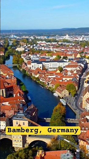 Bamberg Germany from Above | DJI Mini 2 Drone Panorama