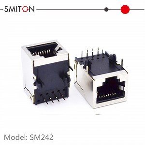 [Hot Item] Shield RJ45 Socket 8p8c RJ45 Jack Connector for PCB