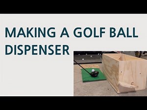 Making a golf ball dispenser / golf ball feeder / DIY / 골프공 공급기 만들기